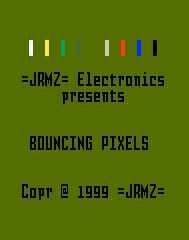 Bouncing Pixels